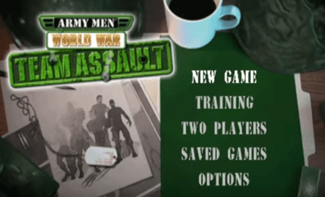 Army Men Team Assault screenshot 3 for Playstation